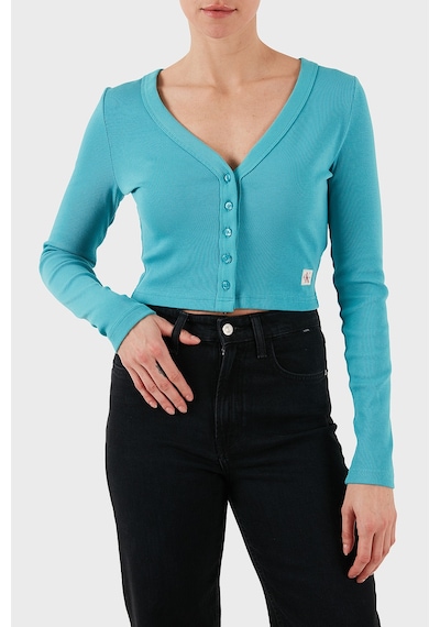 Calvin Klein Bayan Hırka Lv047c204g Xeg Turkuaz Turkuaz