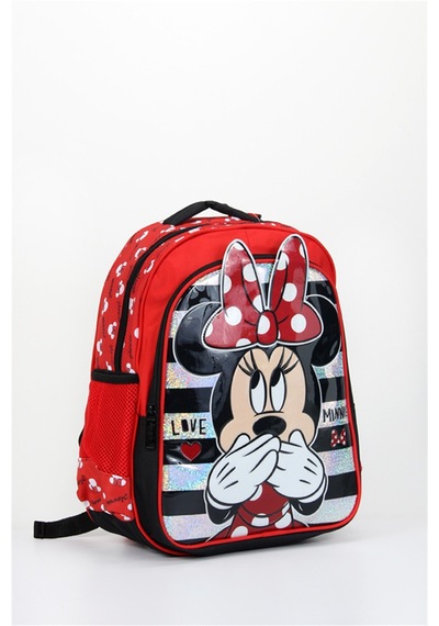 Minnie Ilkokul Çantası Due Iconic Forever Otto-41273 Kırmızı