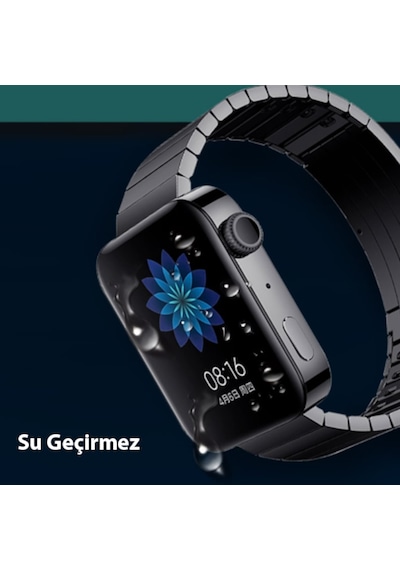 Xiaomi Redmi Watch 3D Full Kaplama Ekran Koruyucu Pet+Pmma (523359881)-Siyah