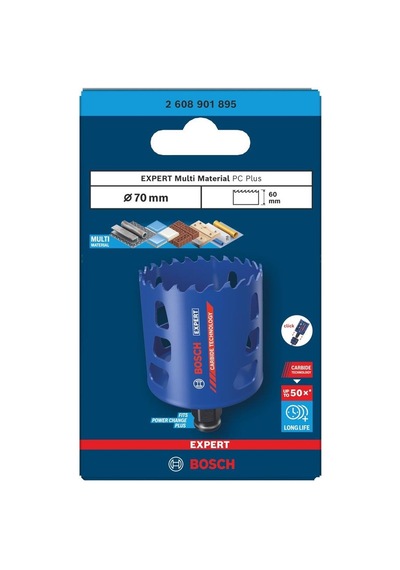 Bosch Expert 70 Mm Farklı Malzemeler İçin Karbür Panç 2608901895