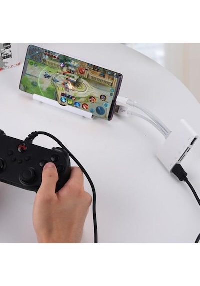 Type-c Usb Lightning Otg Apple iPhone  Uyumlu  Tf Sd Micro Kart Okuyucu Card Çevirici Dönüştürücü Adaptör