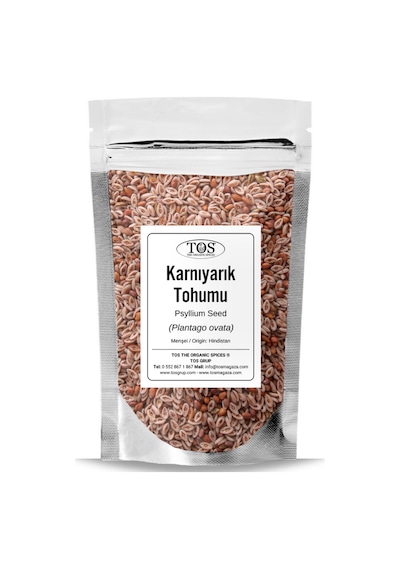 Tos The Organic Spices Karnıyarık Otu Tohumu 250 G Plantago Ovata