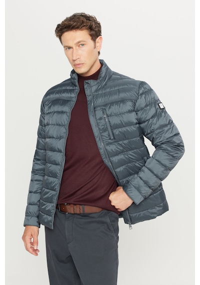 Altınyıldız Classıcs Erkek Antrasıt Standart Fit Normal Kesim Dik Yaka Yan Cepli Casual Mont Antrasit