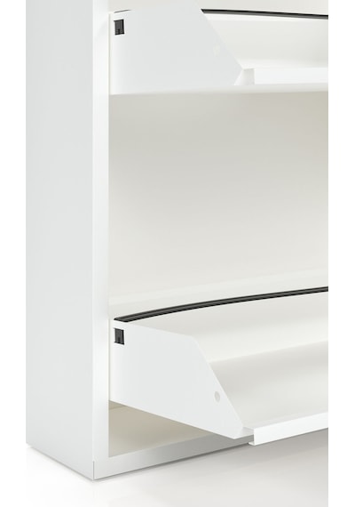 Ceha Kilitli Tablalı 4'lü Metal Ayakkabılık - Beyaz K.AYK-2.4/G/P 9010/KL Ceha Kilitli Tablalı 4'lü Metal Ayakkabılık - Beyaz K.AYK-2.4/G/P 9010/KL