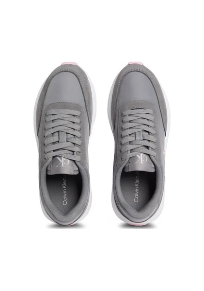 Calvin Klein Kadın Marka Logolu Kalın Tabanlı Elastık Bağcıklı Günlük Kullanıma Uygun Gri Sneaker Yw0yw01848 0g8 Calvin Klein Kadın Marka Logolu Kalın Tabanlı Elastık Bağcıklı Günlük Kullanıma Uygun Gri Sneaker Yw0yw01848 0g8