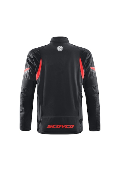 Scoyco JK176 - 4 Mevsim Mont Kırmızı Siyah