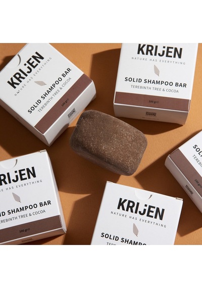 Krijen Kakao & Menengiç Katı Şampuan 100 G