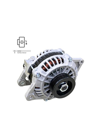 12v Alternatör Dinamo 85 A 2 Fiş L-s Hyunda Accent/excel/sonata-mıtsubıshı Colt/galant/lancer