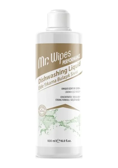 Mr. Wipes Performans Elde Yıkama Bulaşık Sıvısı 500 Ml