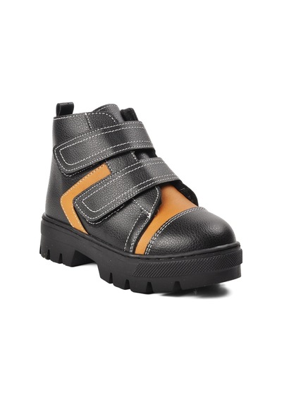 Siyah-camel Unisex Çocuk Bot Arz 2301004 P Siyah-camel Camel - Siyah