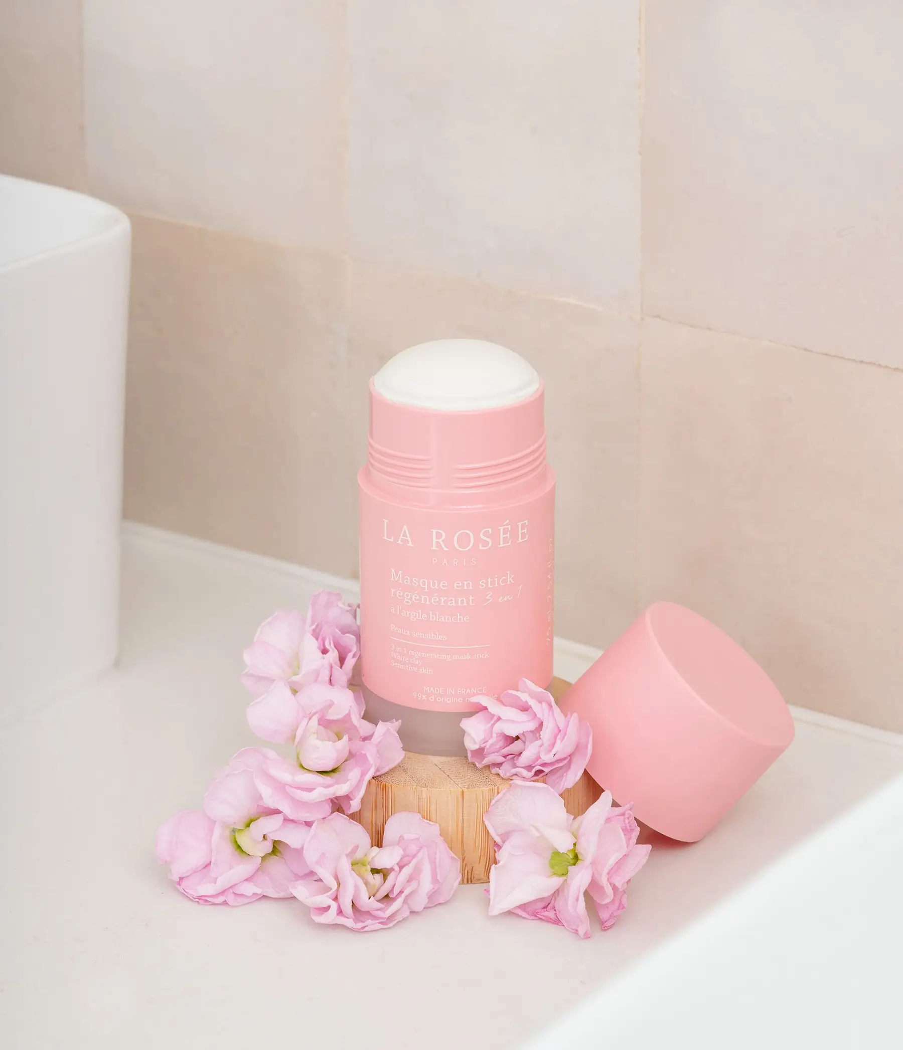 La Rosee Paris 3'ü 1 Arada Yenileyici Stick Maske - Beyaz Kil İçeren 75 Ml.