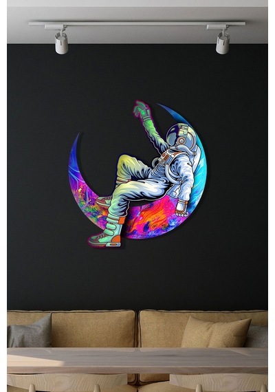 Cosmic Chillout Renkli Metal Tablo