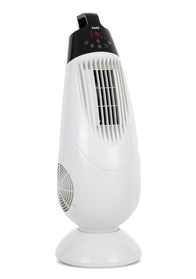 Raks Tower Plus Kule Tipi Vantilatör - Uzaktan Kumanda, Aroma Difüzyonu, 90 W, Sessiz, 13.5 M3/s, Oda Sıcaklığı Bilgisi
