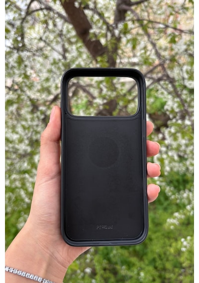 iPhone Uyumlu 17 Pro Max Yılan Desenli Kabartma Dokulu Kılıf Açık Kiremit
