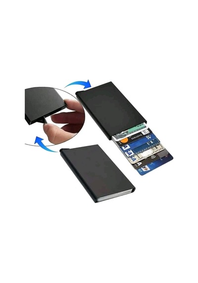 Kişiye Özel Alüminyum Mekanizma - Rfid Block Teknolojisi İle Siyah