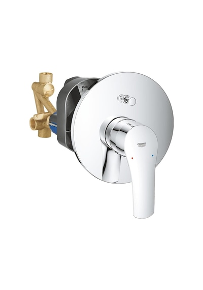 Eurosmart Tek Kumandalı Banyo Bataryası 33305003 Glossy Chrome Glossy Chrome