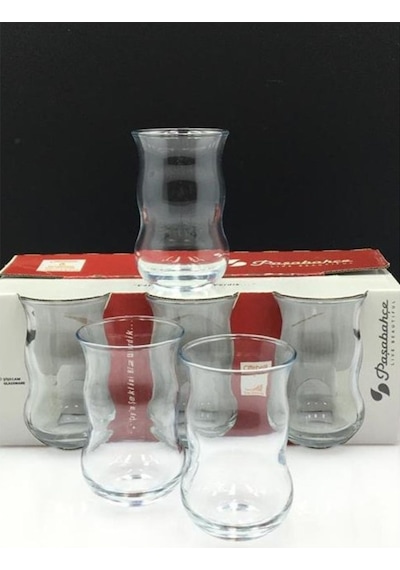 Paşabahçe 42981 Çiftebelli Çay Bardağı 6 Lı