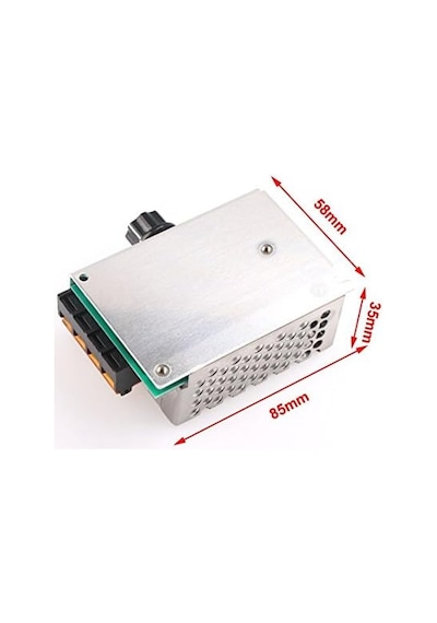 Ceta Ac 220 V 4000 W Dimmer High Power Motor Hız Kontrol Devresi 4000 Watt Dimmer
