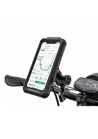 Knmaster Tt-950wuc Kablosuz Şarjlı Tüm Motosikletlere Uyumlu Kapalı Telefon Tutucu 1