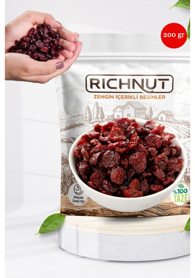 Turna Yemişi Kurusu Cranberry Diğer