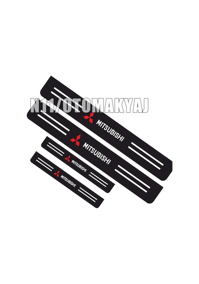 Mitsubishi L 200 Kapı İç Koruma Ayaklık Sticker Markalı