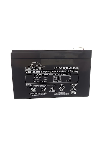 Leoch 12v 9a Kuru Tip Ups Akü