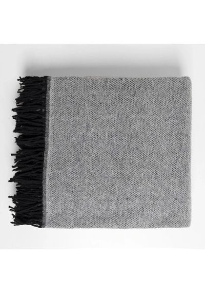 Shear Çift Kişilik Battaniye Gri 200x220 Cm Diğer