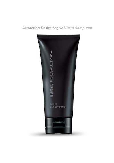 Avon Attraction Erkek Parfüm EDT 75 ML + Attraction Desire Saç ve Vücut Şampuanı 200 ML