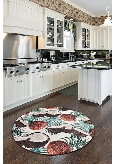 Coconut Djt Çap 100 Cm Dekoratif Halı