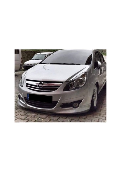 Opel Corsa D Ön Ek Plastik Siyah Karlık-ön-ek-bodykit 2006 2007 2008 2009 2010 2011 Makyajsız Kasa