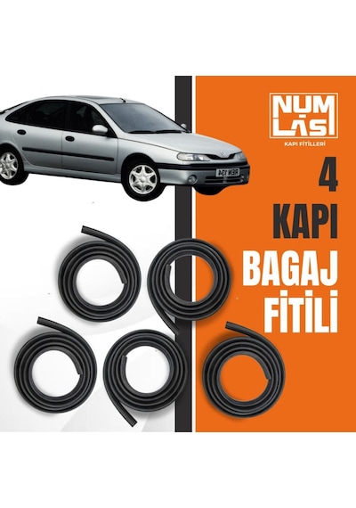 Renault Laguna 1 Sedan 4 Kapı + Bagaj Fitili-a Kalite-numlas-nm6974