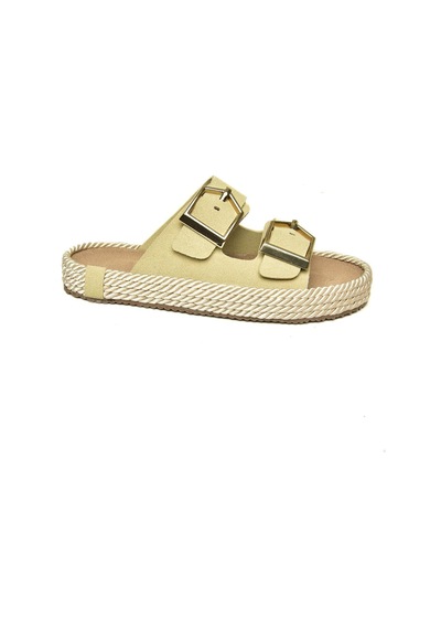 Fox Shoes U596030202 Ten Süet Kadın Terlik Ten-süet Ten Rengi