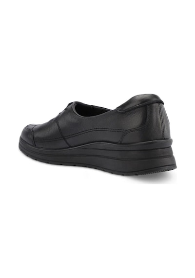Forelli 21306-h Hefa Siyah Kadın Comfort Deri Ayakkabı 6500 Çok Renkli