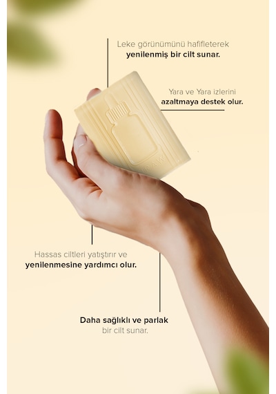 Uraw Leke Karşıtı ve Ton Eşitleyici Sarı Kantaron Sabunu 100 G