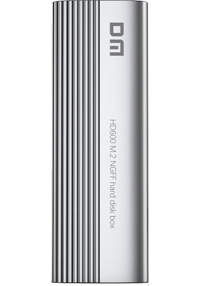 DM HD600 Type-C 3.2 Gen1 B&M/B Key M.2 NGFF SSD Kutusu