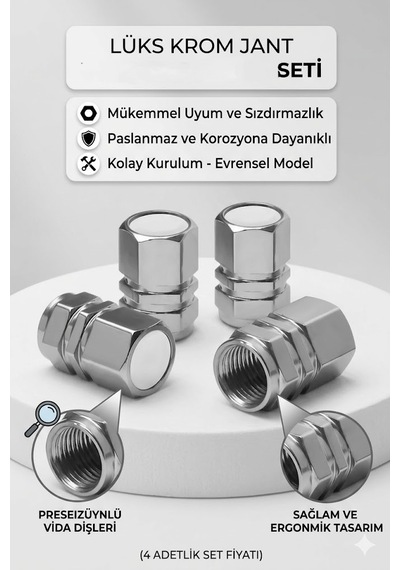 Alfa Romeo 145uyumlu Alüminyum Altıgen Sibop Kapağı 4'lü Gri Sibob Kapağı