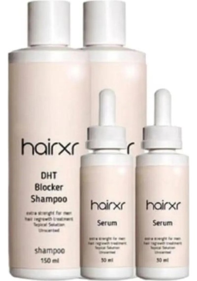 Hairx Saç Uzatıcı Şampuanı 150 Ml Saç G.çlendirici Serumu 30 Ml X 2şer Adet