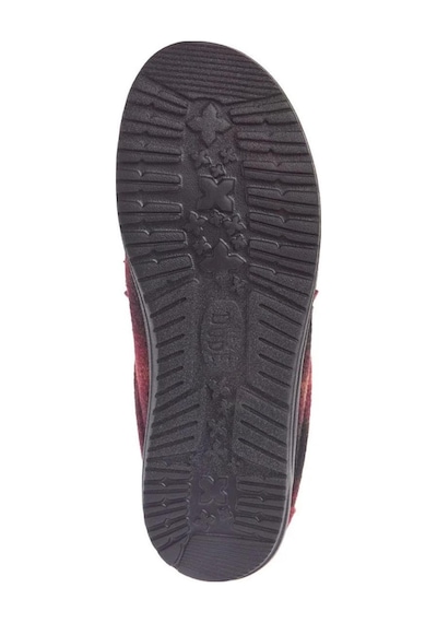 HEY DUDE Wally Slip Cozy Plaid Kırmızı Erkek-11130 Kırmızı