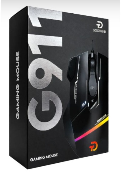 G911 Usb Kablolu 8 Tuşlu Rgb Oyuncu Mouse 7200dpi