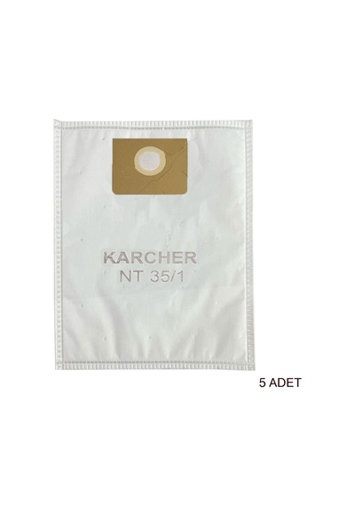 Magic Bags Karcher Uyumlu Nt 35/1 Tact Te M Süpürge Sentetik Toz Torbası 5 Adet