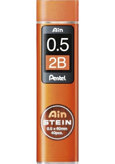 Pentel Ain Stein 0.5 MM 2B 40'lı Min Uç