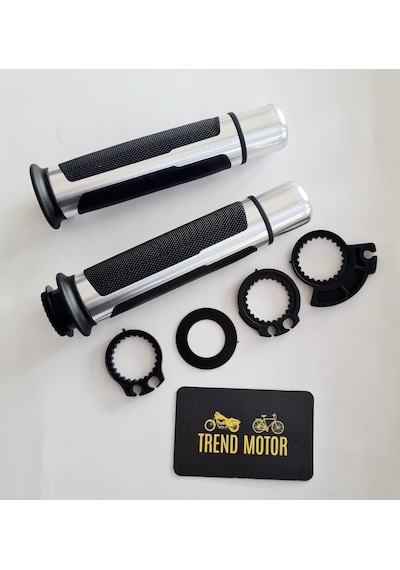 Elcik Ve Denge Topuzu Takım Barracuda Nikel - Motosiklet