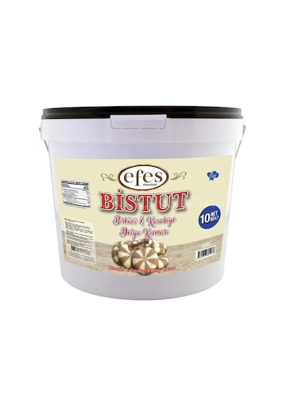 Efes Bistut Bisküvi İçi Dolgu Kreması %20 Fındıklı 10 Kg Endüstriyel Kullanıma Uygun