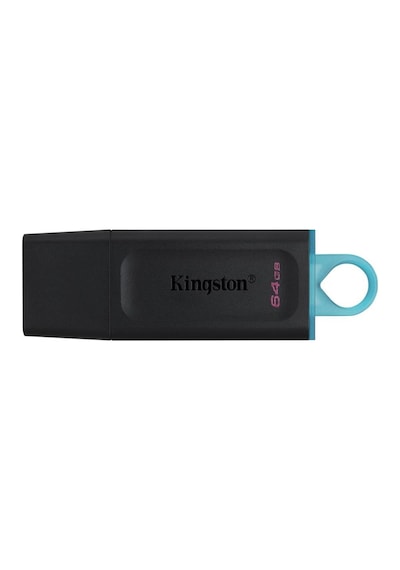 Kingston Dtx-64gb 64gb Usb3.2 Gen 1 Datatraveler Exodia Black + Teal Flash Bellek