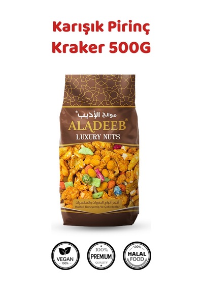 Aladeeb Karışık Pirinç Kraker 500 G