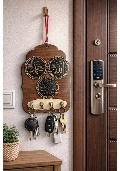 Ahşap Anahtarlık Ve Duvar Süsü Dua Temalı 17 X 23 83186462