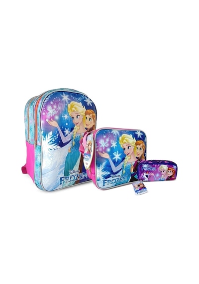 Orjinal Frozen Çanta-beslenme-kalem Kutu Set + Kalem Ve Silgi Karışık