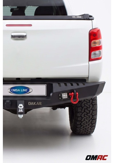 Isuzu D-max 2012-2020 Uyumlu Araca Özel Dakar Led Arka Tampon