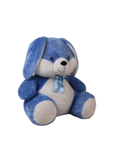 Peluş Tavşan Küçük Boy Mavi Peluş 45 Cm
