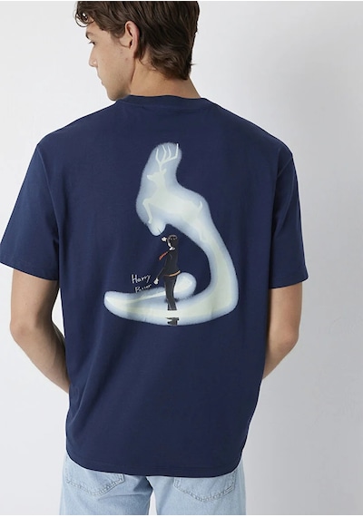 Mavi M0613450-70497 Mavi Harry Potter Baskılı T-shirt Erkek Tişort Lacivert